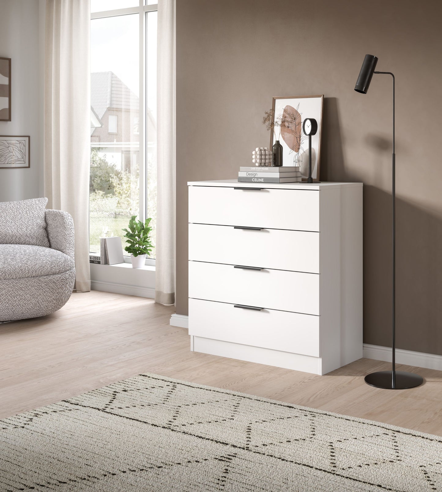 Homes & Jones Schubladenkommode, Schrank für Jugendzimmer - Schlafzimmer