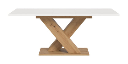 Table de salle à manger MOTION (L/H/P : env. 150/76/90 cm) en blanc/cachemire
