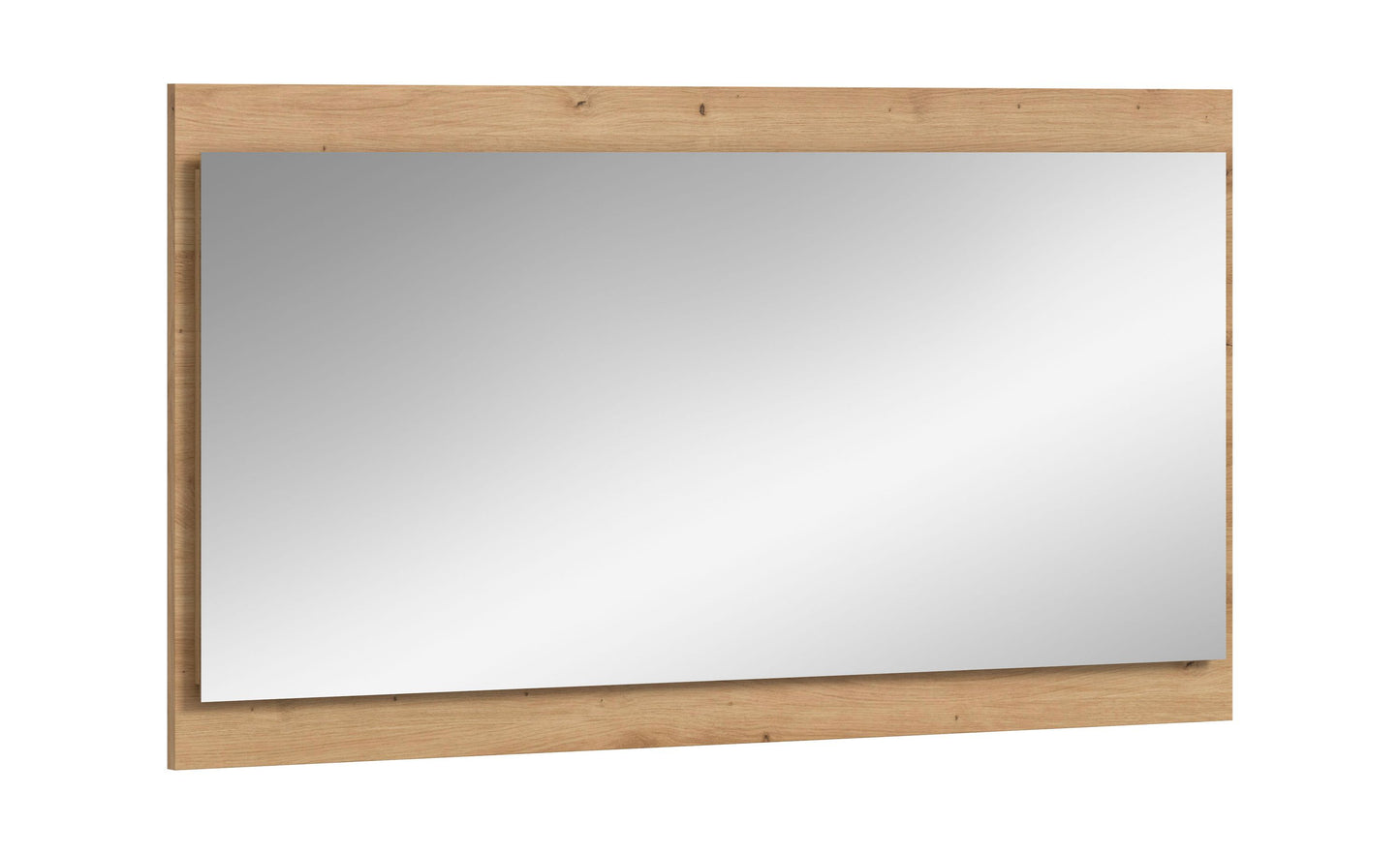 Homes & Jones Spiegel 110 cm breite, Spiegel auf Rahmen in Holzoptik, Flurmöbel