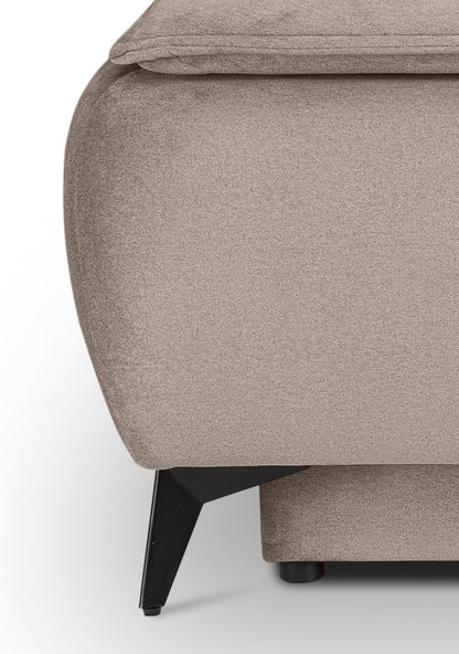 Canapé convertible Sendi – Luxueux canapé en velours avec fonction couchage