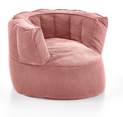 Homes & Jones Sitzsack Snuggle, Cord-Sessel mit Rückenlehne