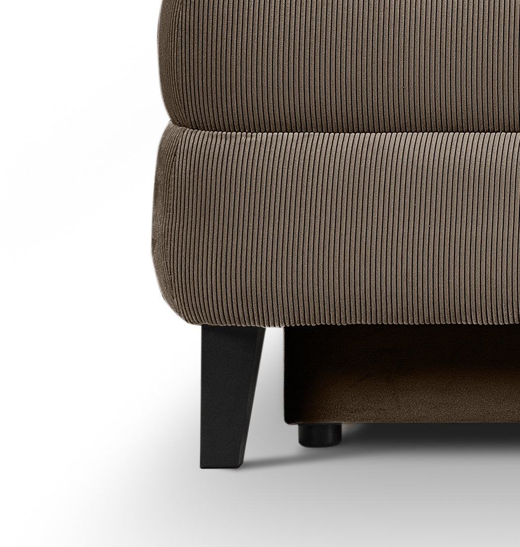 Sofa Bed Sorto – Comfortable Cord Sofa with Sleeping Function
