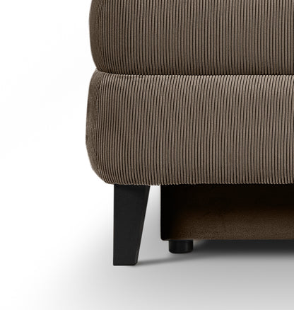 Sofa Bed Sorto – Comfortable Cord Sofa with Sleeping Function