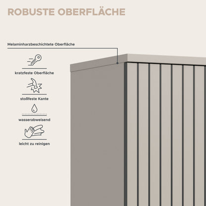 Meuble de salle de bain MONE (l/h/p : env. 60/192/30 cm) en cachemire/cachemire