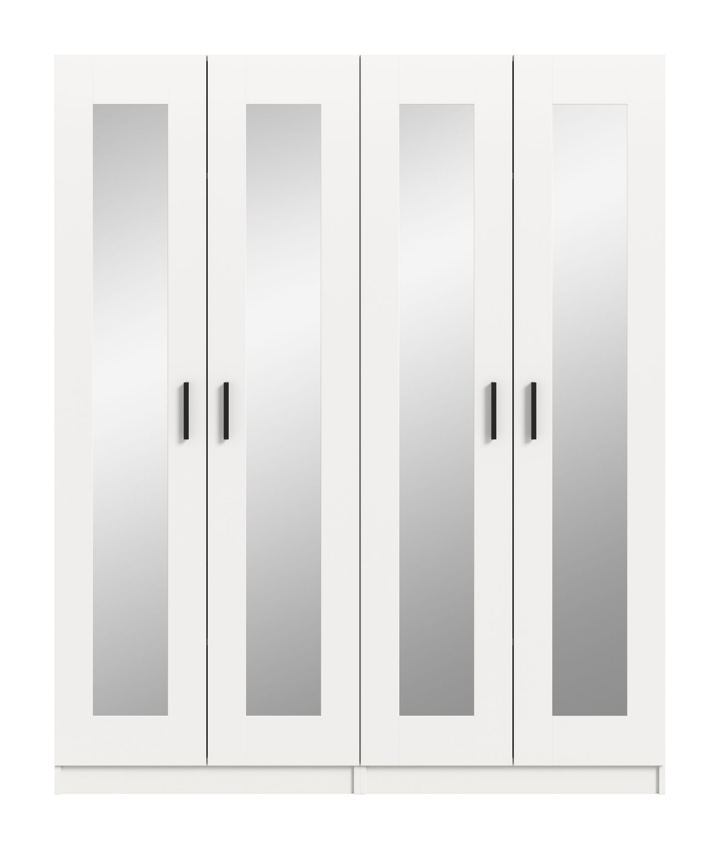 Homes & Jones Kleiderschrank 2-tlg., Schlafzimmerschrank 2x je 80 cm breit, 160 cm
