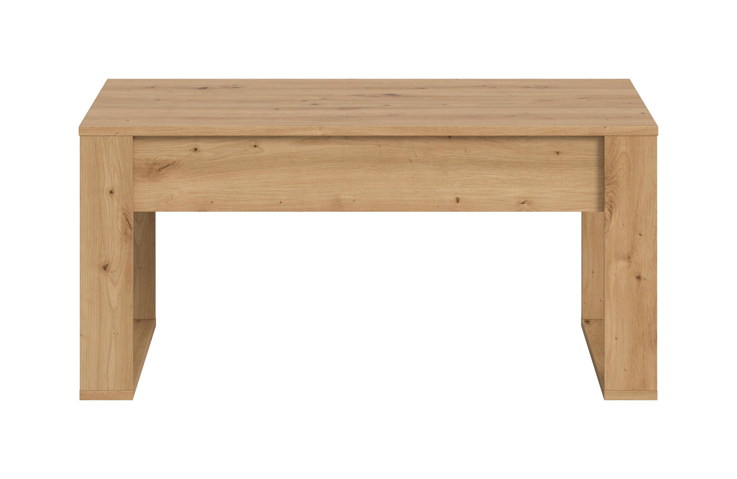 Table basse MALMÖ (L/H/P : env. 110/52/60 cm) en imitation Chêne Artisan/imitation Chêne Artisan