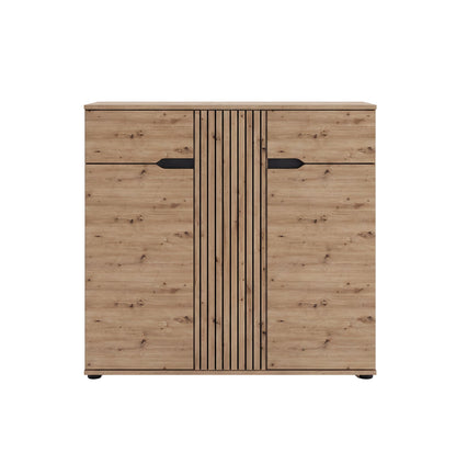 Keno Schuhkommode (B/H/T: 104x98x37 cm) in Artisan Eiche Nachbildung