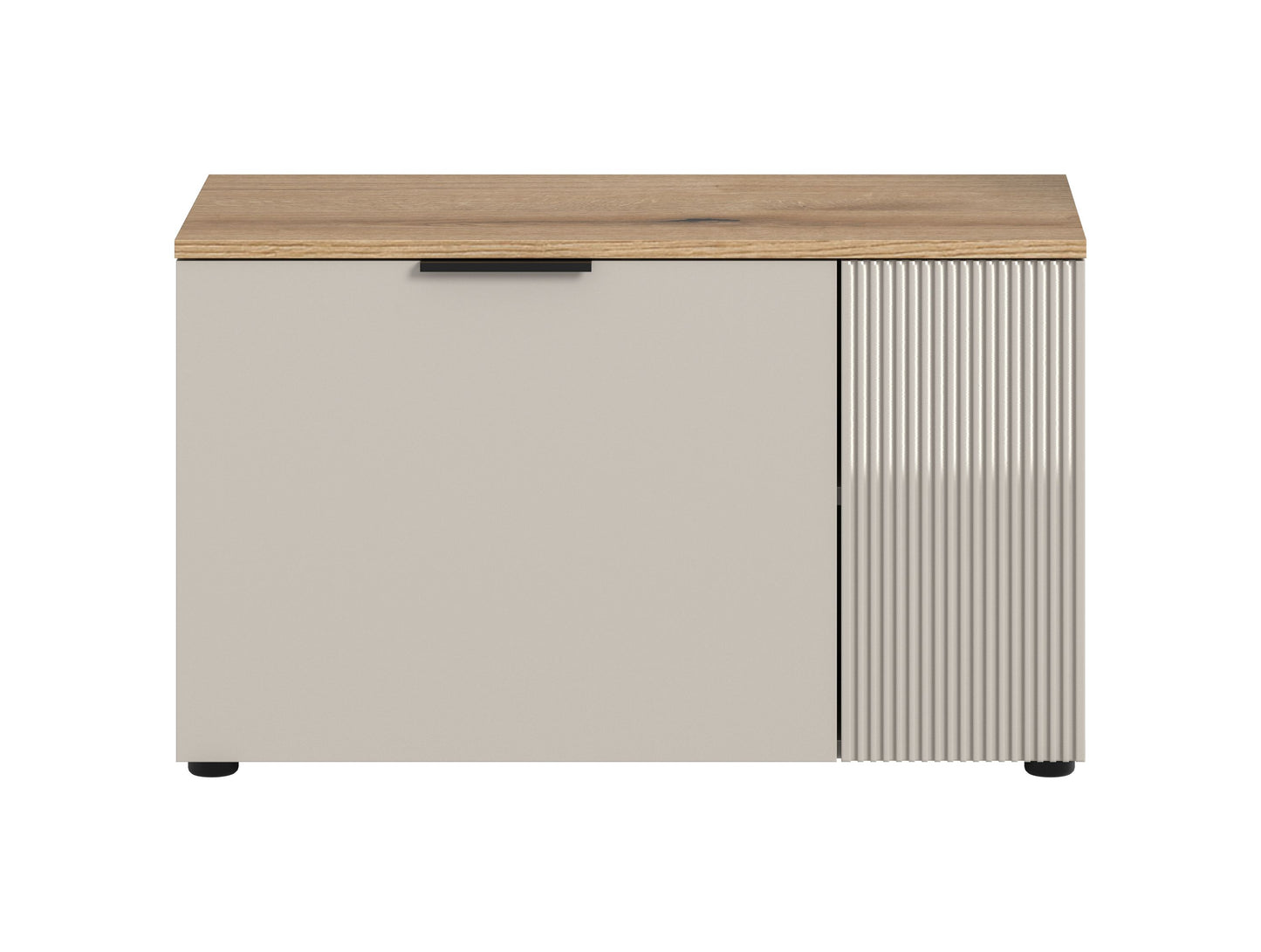Banc SLIDE (L/H/P : env. 80/48/36 cm) en Cachemire/Cachemire