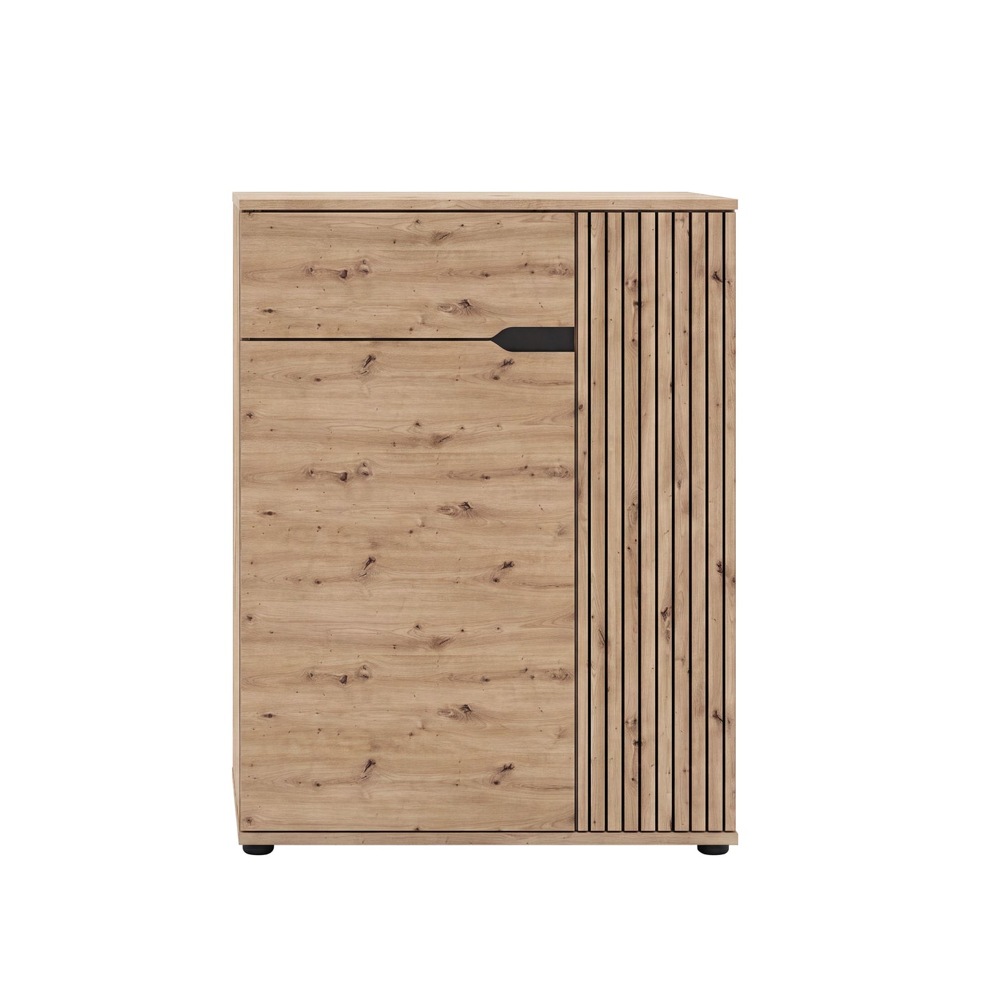 Keno Schuhkommode (B/H/T: 80x98x37 cm) in Artisan Eiche Nachbildung