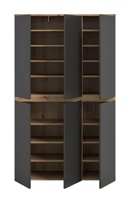 Homes & Jones Universalschrank 105 cm breit,  Mehrzweckschrank, Garderobe, Diele