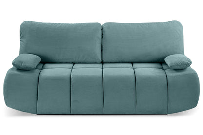Canapé convertible Lauder – Canapé tendance en velours côtelé avec fonction couchage