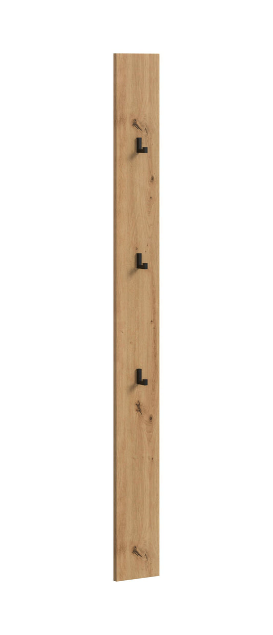 Panneau de vestiaire DRIVE (L/H/P: env. 16/160/6 cm) en imitation chêne Artisan/imitation chêne Artisan