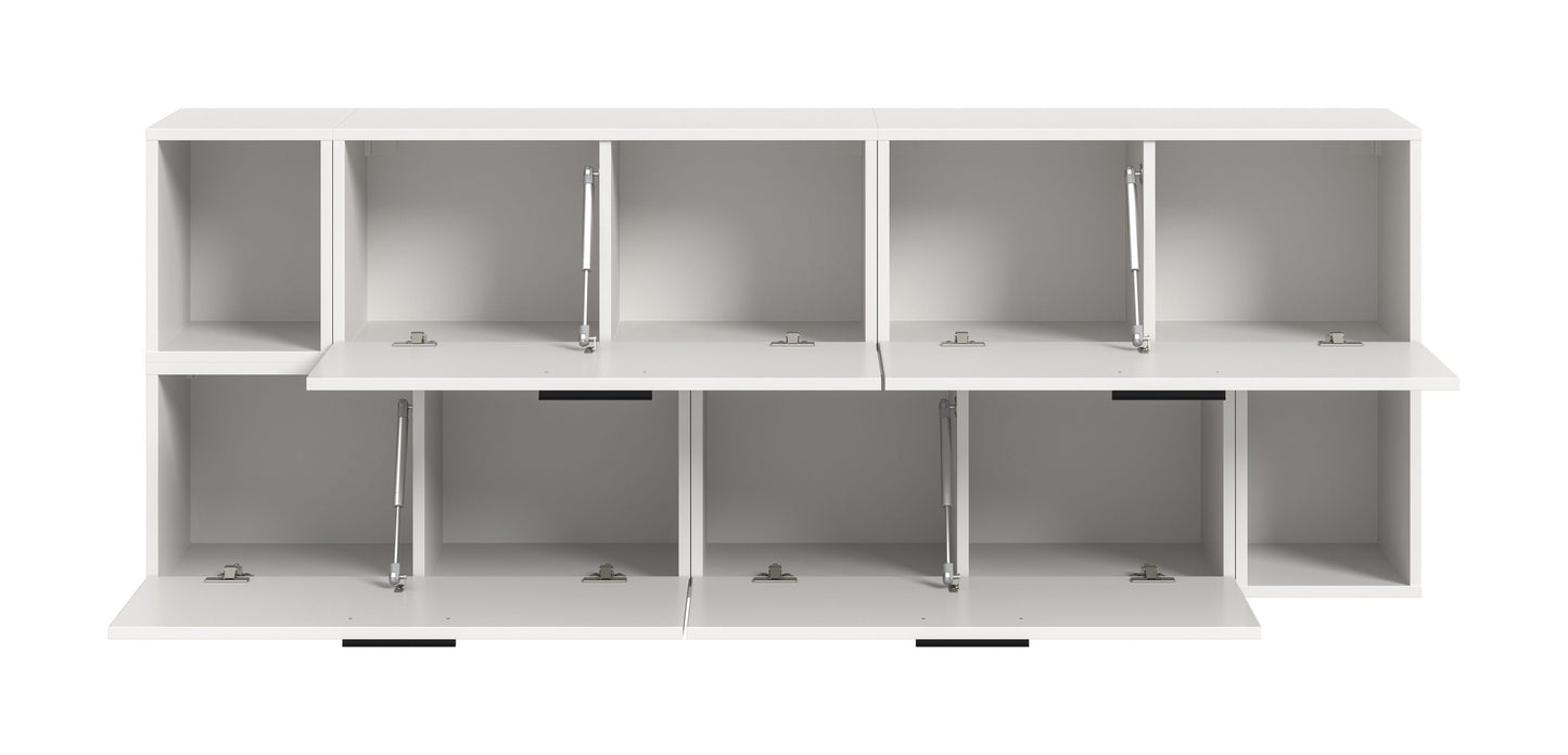 Homes & Jones Wohnwand 2-tlg. TV Möbel Modular Lowboard, Wohnzimmerschrank