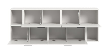 Homes & Jones Wohnwand 2-tlg. TV Möbel Modular Lowboard, Wohnzimmerschrank