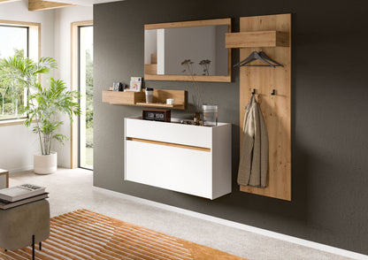 Ensemble de vestibule DRIVE (L/H/P : env. 205/192/32 cm) en sauge/sauge