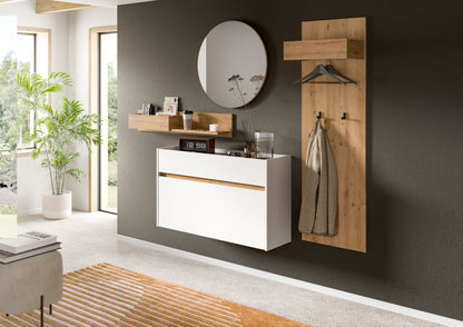 Homes & Jones Garderobe 4-tlg., Garderobenkomplettset, Dielenmöbel-Flurmöbel