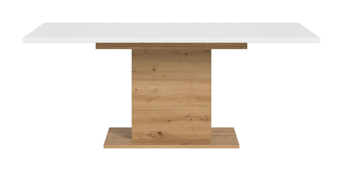 Homes & Jones Esstisch 150x76x90 cm, Esszimmertisch-Tisch mit Säulen Gestell