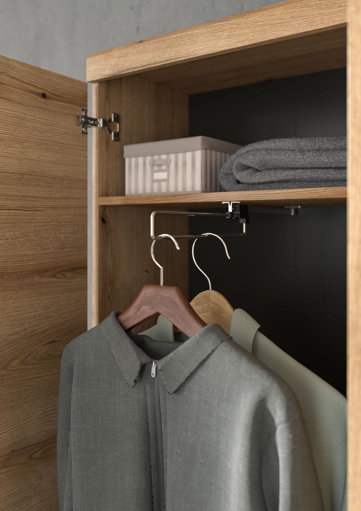 Homes & Jones Garderobe 5-tlg., Garderobenkomplettset, Dielenmöbel-Flurmöbel