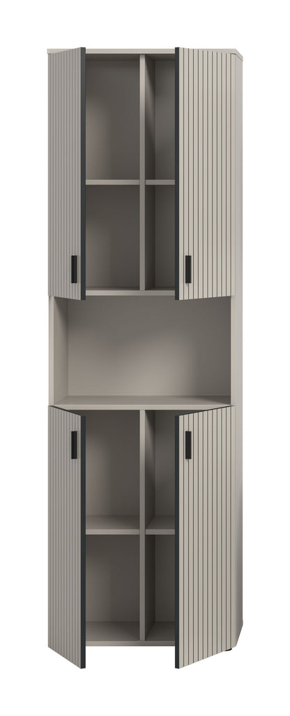 Meuble de salle de bain MONE (l/h/p : env. 60/192/30 cm) en cachemire/cachemire