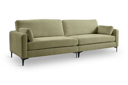 Canapé Venti – Canapé rembourré 4 places de haute qualité avec revêtement en tissu tissé