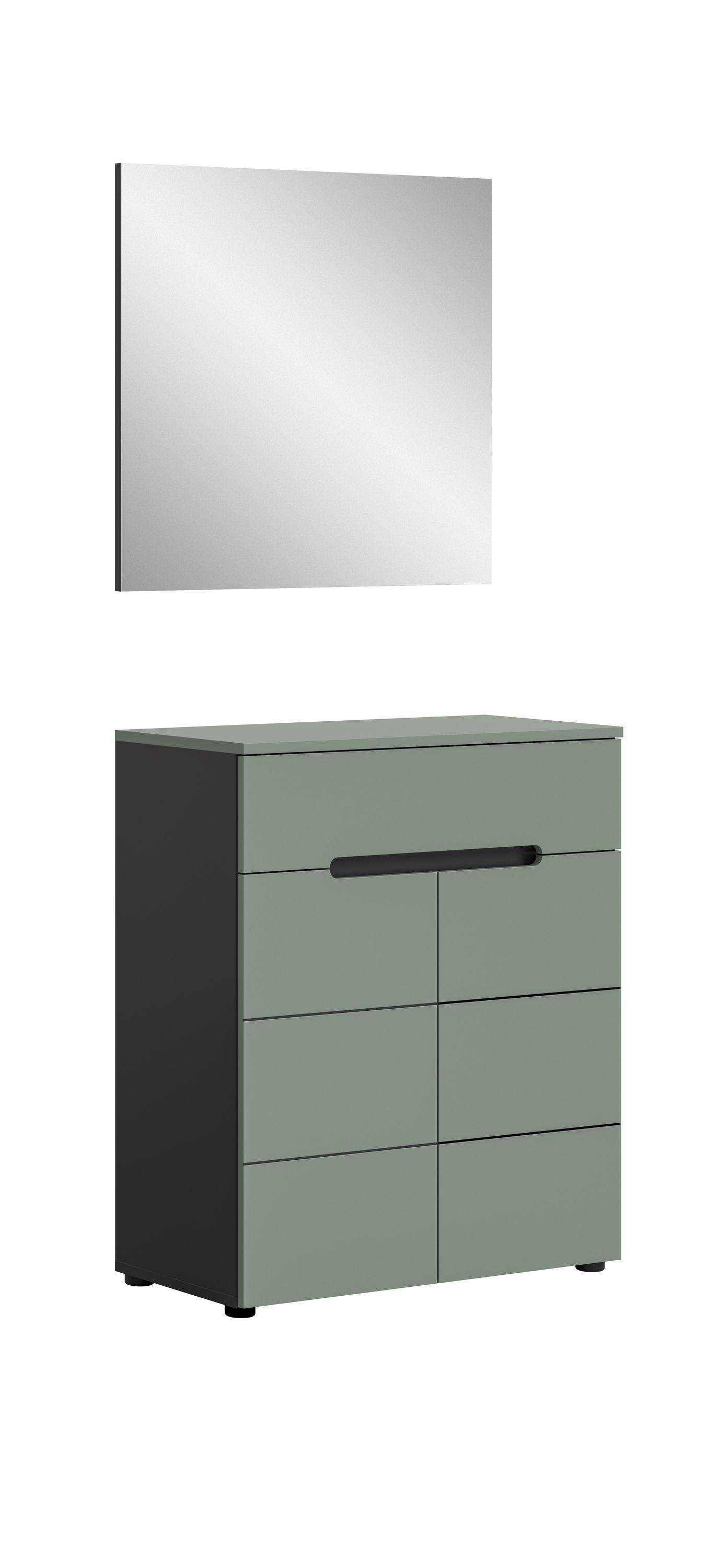 Homes & Jones Garderoben Set 2-tlg., Flurmöbel Set passend für kleine Flure