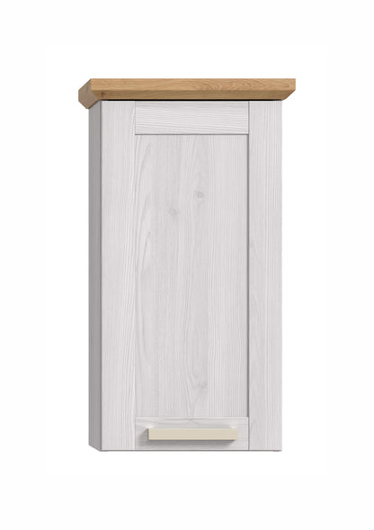 Wall cabinet VERONA (W/H/D: approx. 39/71/34 cm) in Sibiu Larch reproduction/Sibiu Larch reproduction