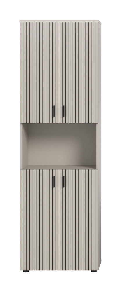 Meuble de salle de bain MONE (l/h/p : env. 60/192/30 cm) en cachemire/cachemire