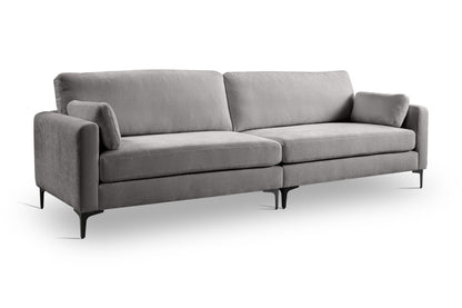 Canapé Venti – Canapé rembourré 4 places de haute qualité avec revêtement en tissu tissé