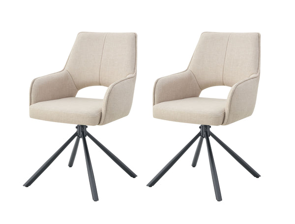 Eleganter Drehstuhl Tokio  im eleganten 2er Set