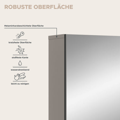Armoire de toilette MONE (L/H/P : env. 60/55/17 cm) en Cachemire/Cachemire