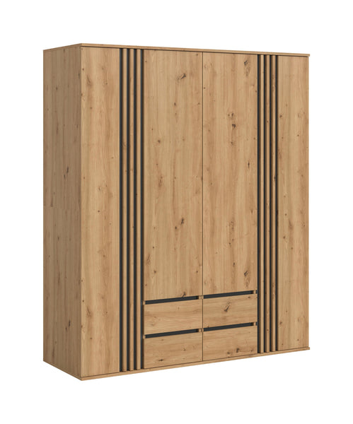 Kleiderschrankkombination TOFTA (B/H/T: ca. 160/190/56 cm) in Artisan Eiche Nachbildung/Artisan Eiche Nachbildung