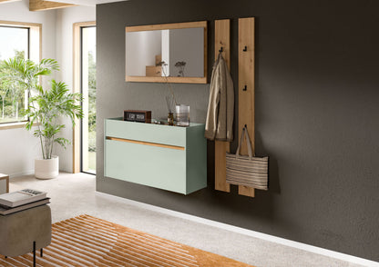 Ensemble de meubles d'entrée DRIVE (L/H/P : env. 172/192/32 cm) en Salbei/Salbei