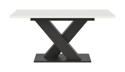 Table de salle à manger MOTION (L/H/P : env. 150/76/90 cm) en blanc/cachemire
