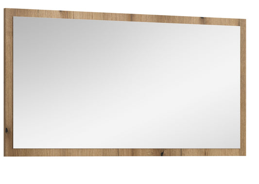 Miroir STATION (L/H/P : env. 106/55/2 cm) en verre miroir/vert fumé