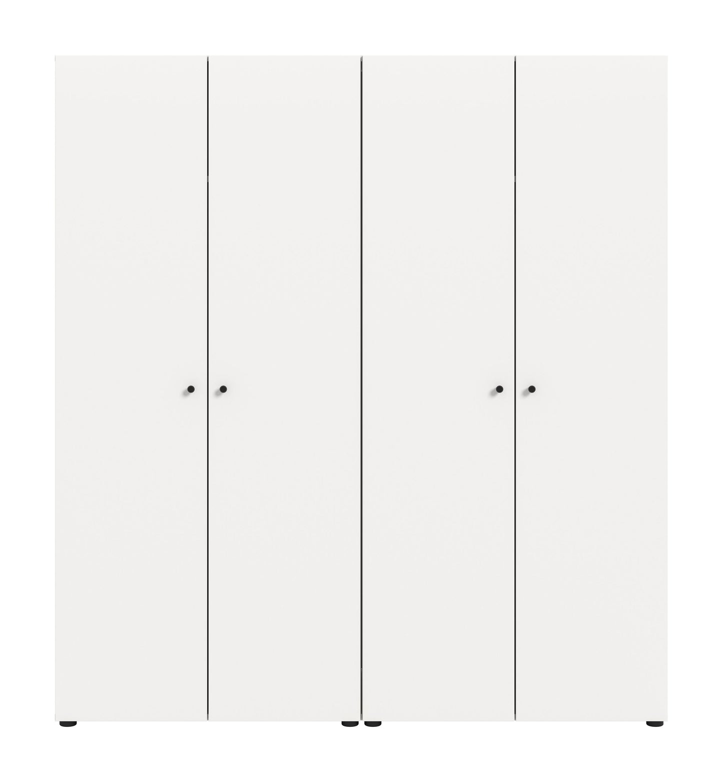 Combinaison de penderies DARWIN (L/H/P : env. 160/176/51 cm) en anthracite/anthracite