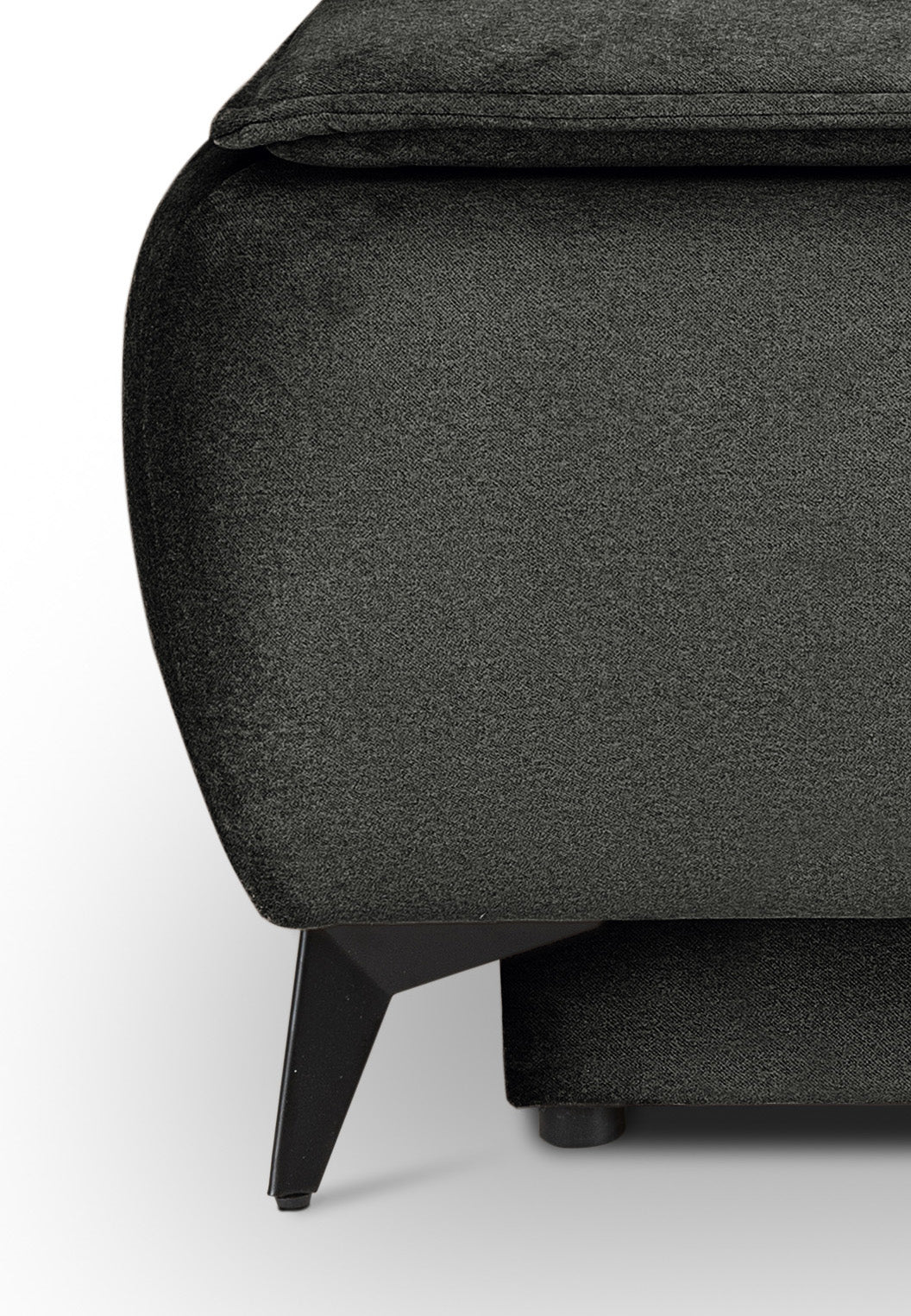 Canapé convertible Sendi – Luxueux canapé en velours avec fonction couchage