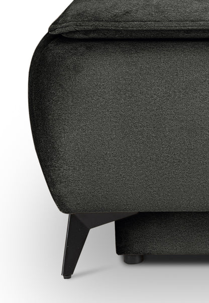 Canapé convertible Sendi – Luxueux canapé en velours avec fonction couchage