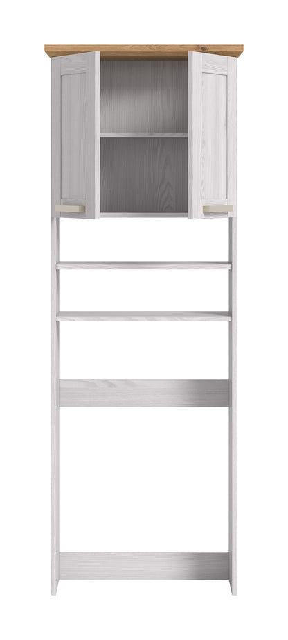 Homes & Jones Waschmaschinenschrank Landhausstil, Waschmaschinen-Überbauschrank