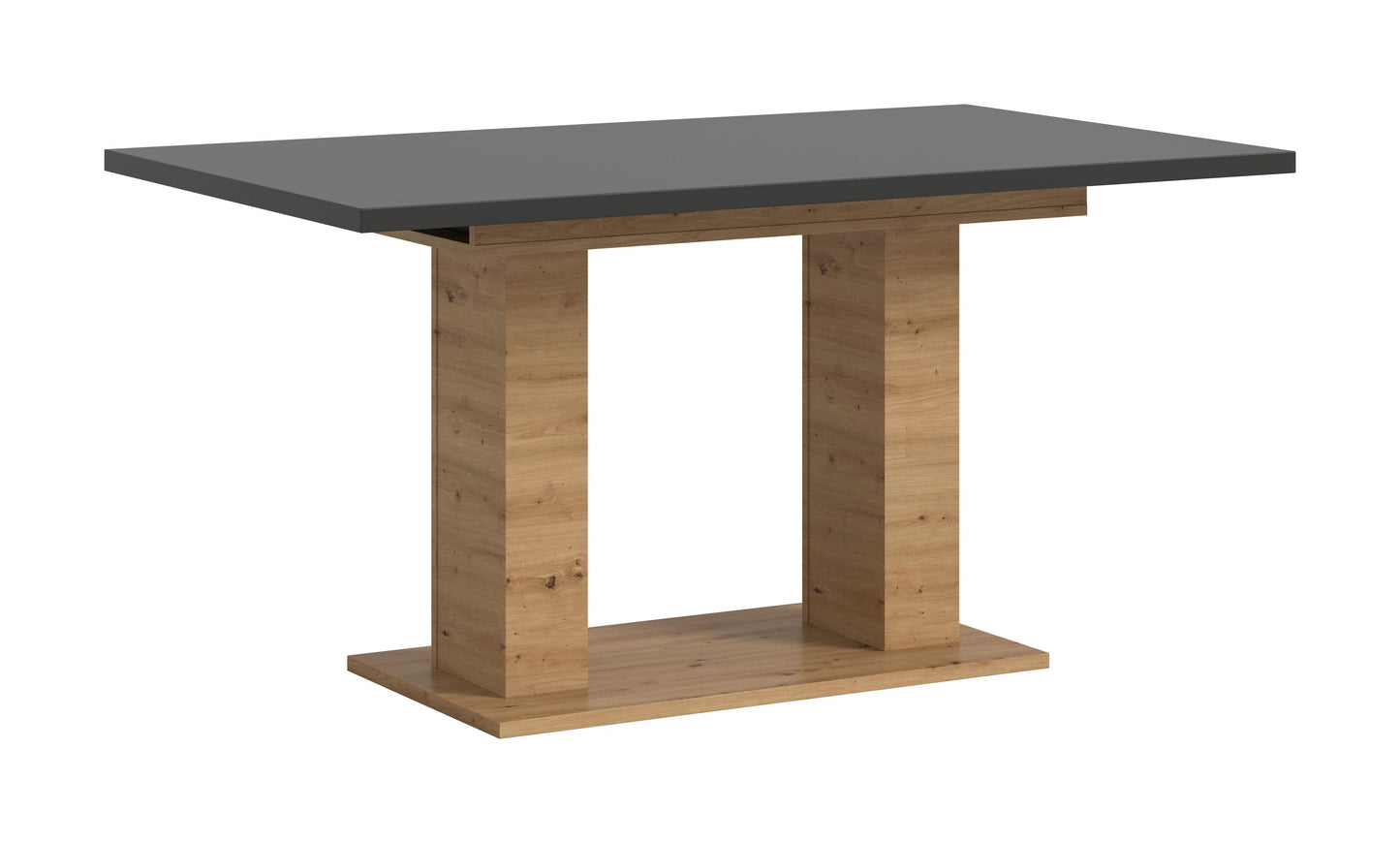 Table de salle à manger MOTION (L/H/P : env. 150/76/90 cm) en blanc/cachemire