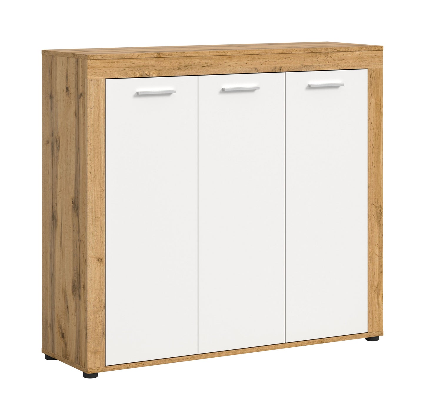Homes & Jones Schuhschrank 120 cm breite, Garderobenschrank-Universalschrank