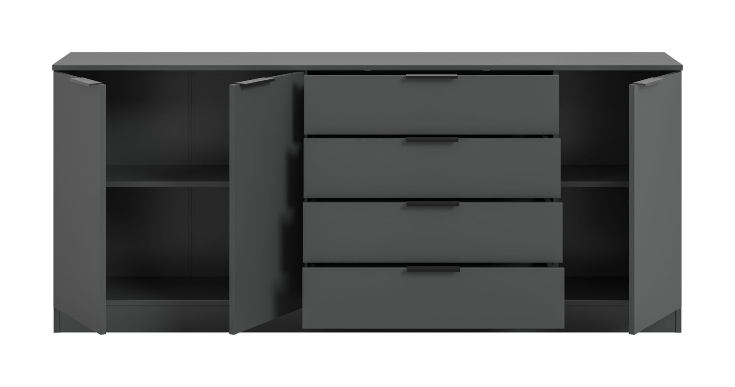 Homes & Jones Sideboard-Kommode, Wohnzimmerschrank-Universalschrank, Wohnmöbel