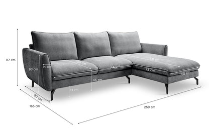 Corner Sofa Toronto – Sustainable Living Area with Cold Foam Upholstery