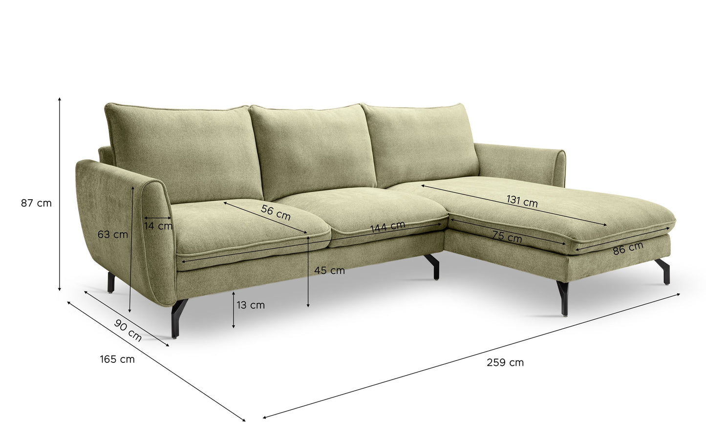 Corner Sofa Toronto – Sustainable Living Area with Cold Foam Upholstery