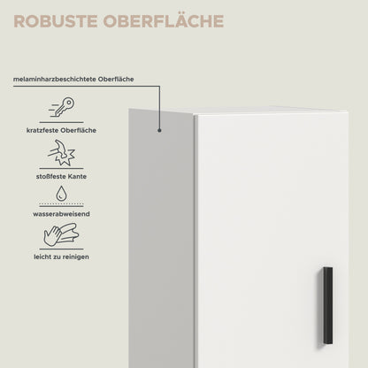 Meuble TV mural THE ONE (l/h/p : env. 75/34/34 cm) en imitation chêne Artisan/vert fumé