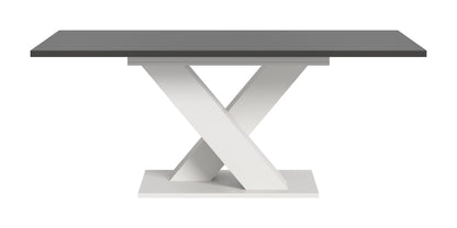 Table de salle à manger MOTION (L/H/P : env. 150/76/90 cm) en blanc/cachemire