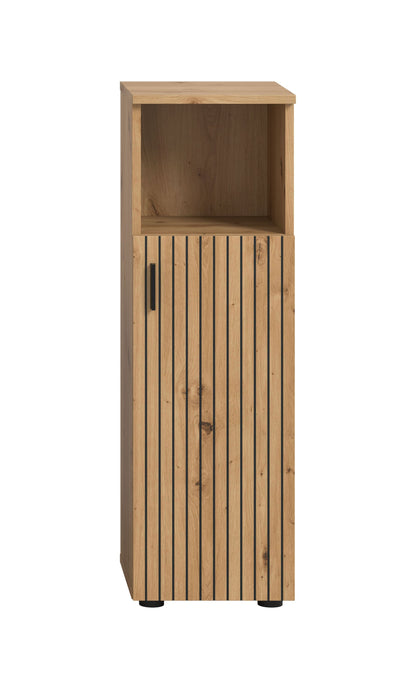 Meuble de salle de bain MONE (L/H/P : env. 30/95/30 cm) coloris Cachemire/Cachemire