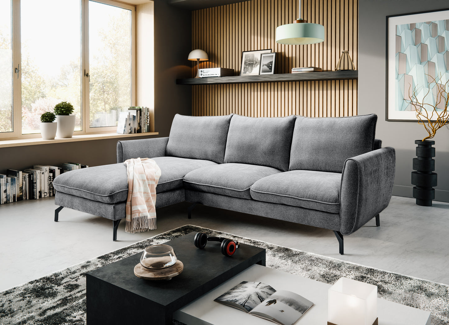 Corner Sofa Toronto – Sustainable Living Area with Cold Foam Upholstery