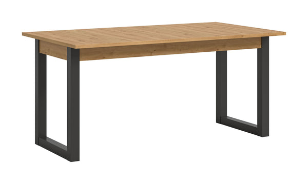 Table de salle à manger SEATTLE (l/H/P: env. 150/76/90 cm) imitation chêne Artisan/imitation chêne Artisan