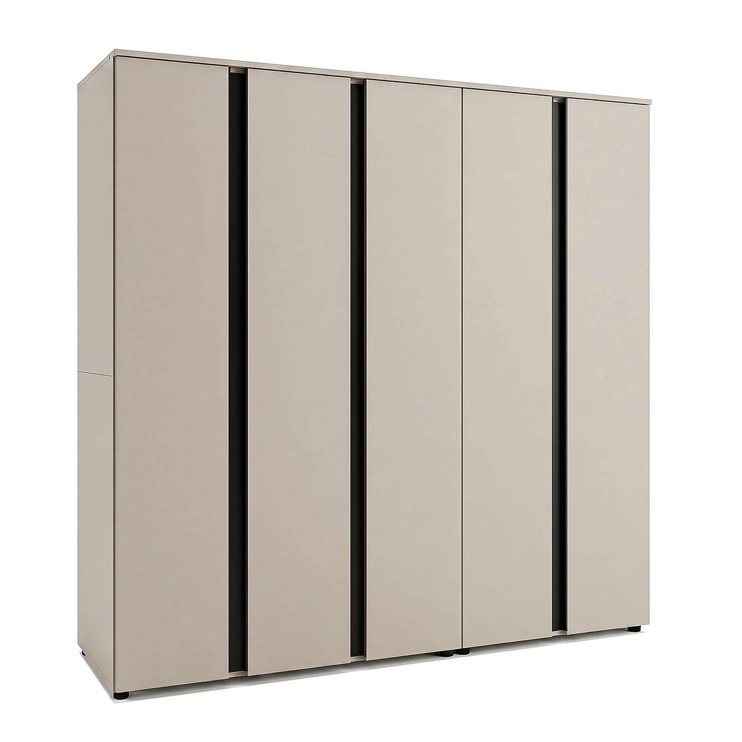 Amara Kleiderschrankkombination (B/H/T: 200x184x52 cm) in Kaschmir