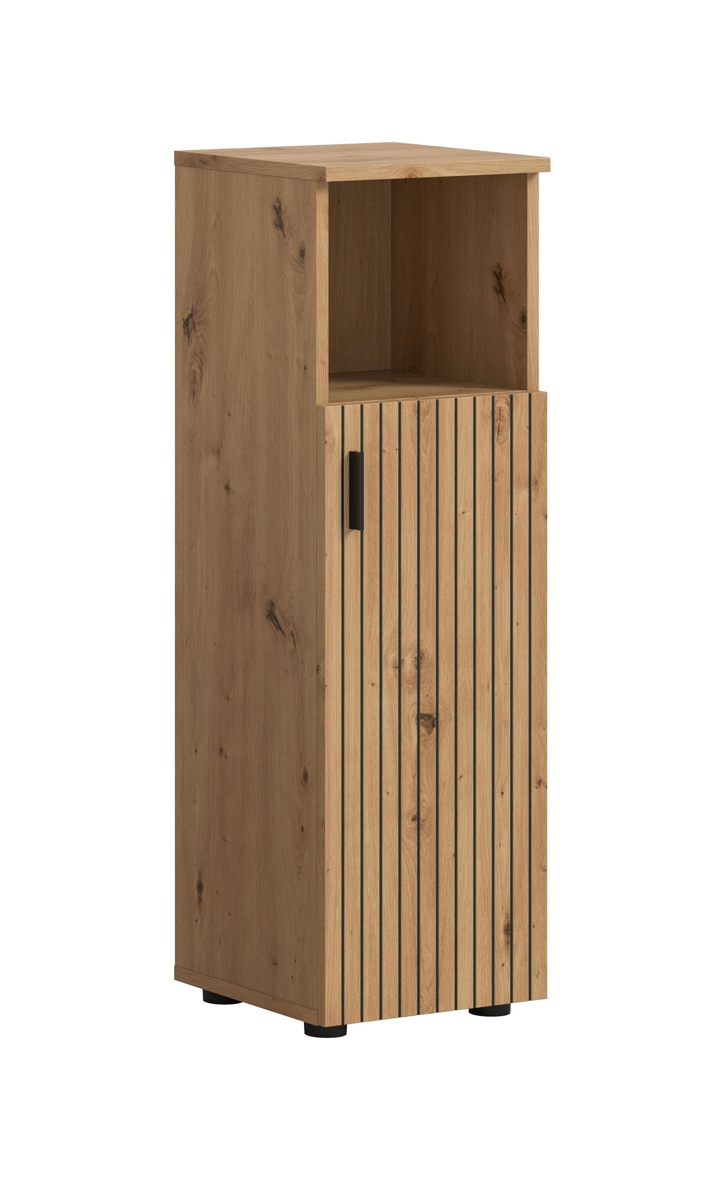 Meuble de salle de bain MONE (L/H/P : env. 30/95/30 cm) coloris Cachemire/Cachemire